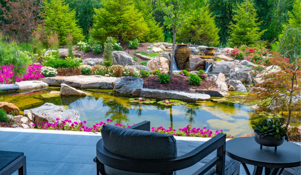 Converting a pool to a recreation pond